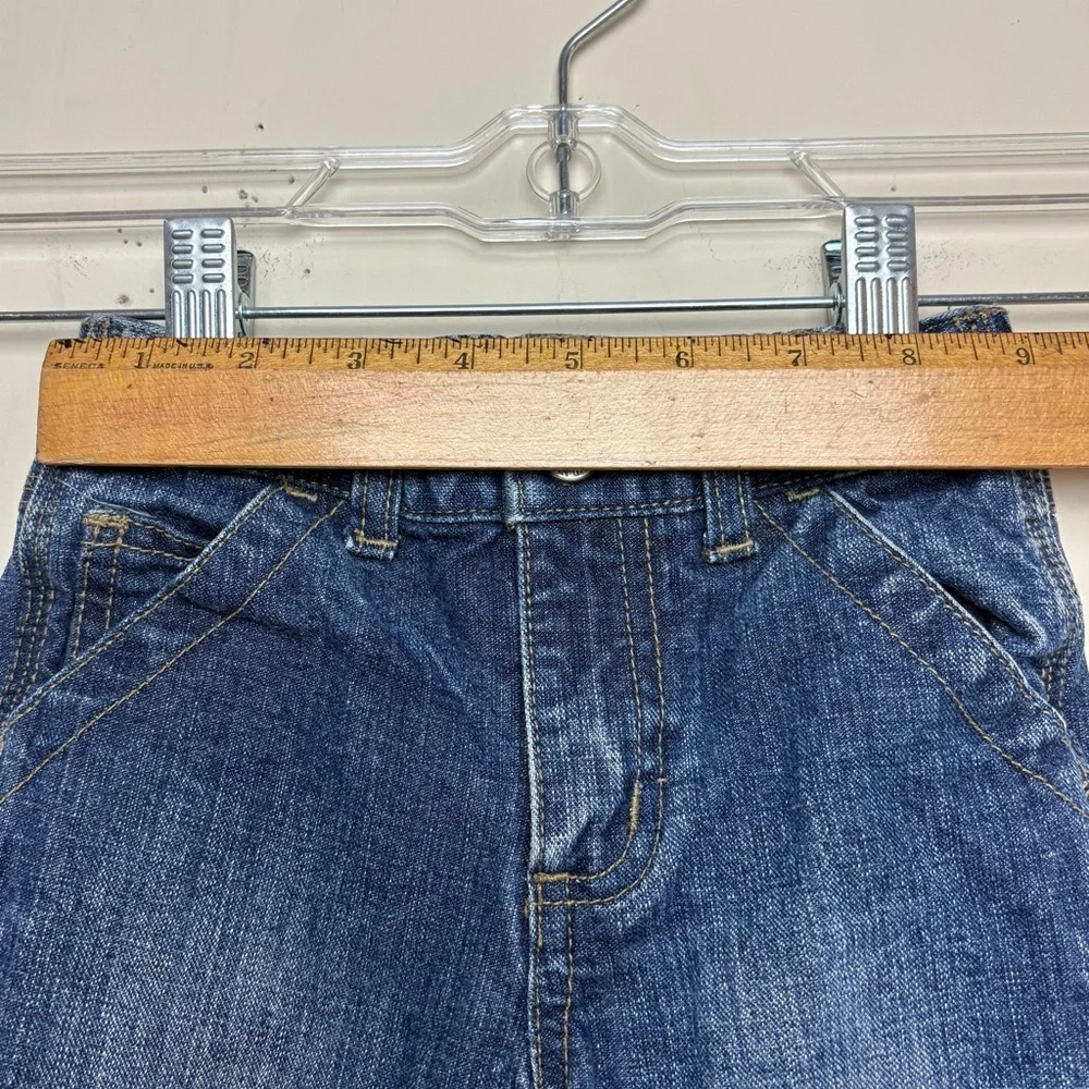 Y2K Old Navy Baby Baggy Denim Blue Jeans‎ 12-18m Streetwear Carpenter Vintage